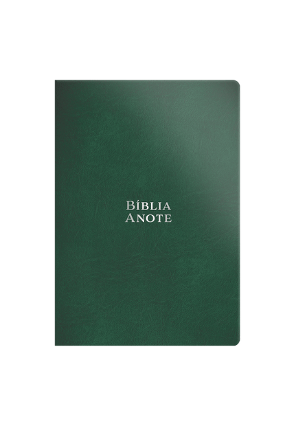 Bíblia Anote Arc Letra Grande - Verde: Bíblia Anote Letra Grande - Luxo