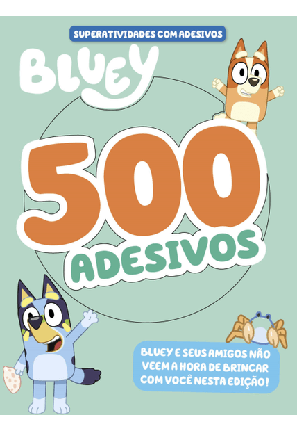 Bluey Superlivro de Adesivos 500 Adesivos 2