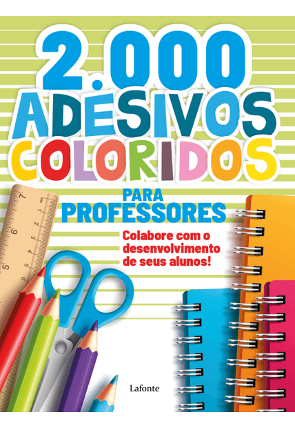 Adesivos Coloridos para Professores: 2.000 Adesivos Coloridos