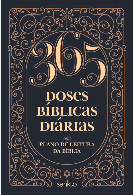 365 Doses Bíblicas Diárias Ornamentos: com Plano de Leitura da Bíblia