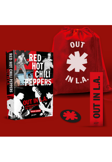 Red Hot Chili Peppers: Out in La (Versão em Português) - Edição Limitada de Colecionador
