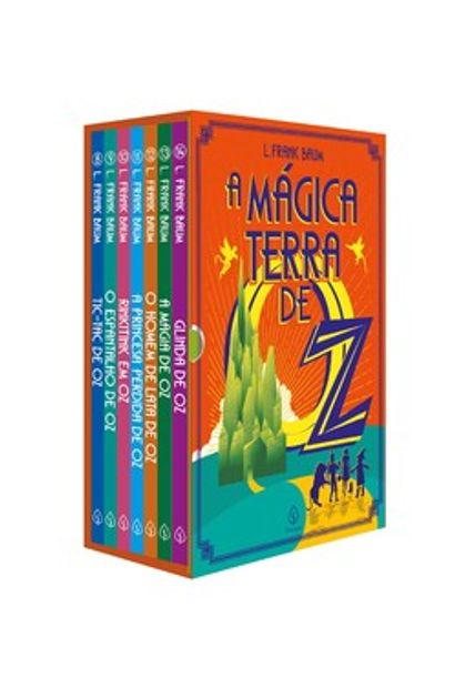 Box - a Mágica Terra de Oz - Vol. Ii - com Sete Livros