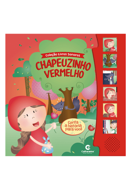 Livro Sonoro Chapeuzinho Vermelho