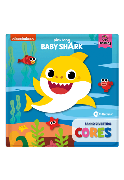 Livro de Banho Mágico - Baby Shark - Cores
