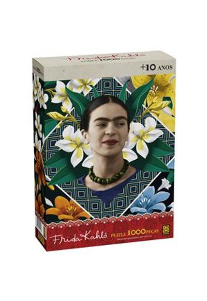 Quebra-Cabeça 1000 Peças Frida Kahlo