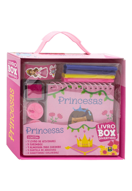 Livro-Box Divertido! Princesas