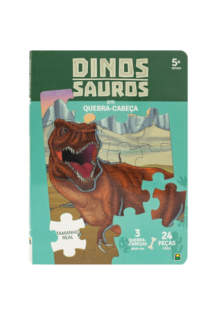 Dinossauros em Quebra-Cabeça