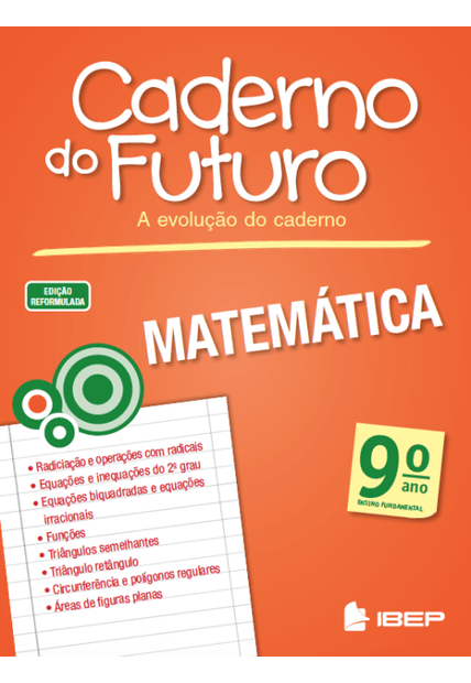 Caderno do Futuro Matemática 9º Ano