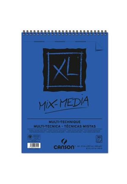 Bloco Xl Mix Media 30Fls A4 300Gm2