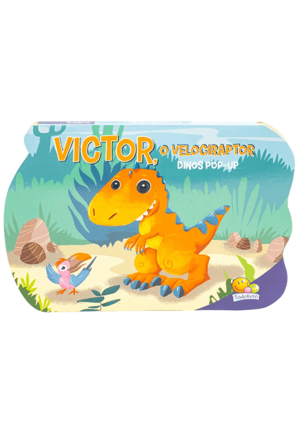 Dinos Pop-Up: Victor, o Velociraptor