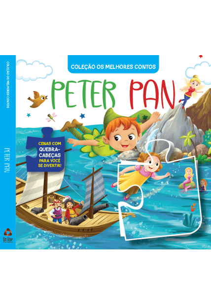 Coleção os Melhores Contos - Peter Pan | Livro Quebra-Cabeça
