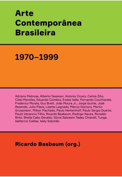 Arte Contempora^Nea Brasileira (1970–1999): Texturas, Dicc¸O~Es, Ficc¸O~Es, Estrate´Gias
