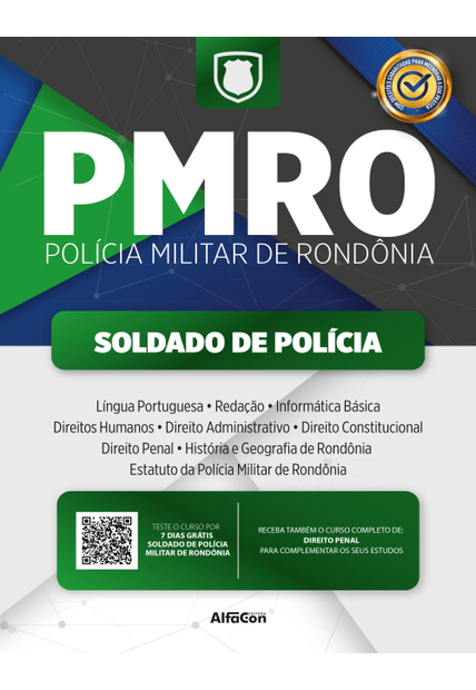 Pmro – Soldado da Polícia Militar de Rondônia