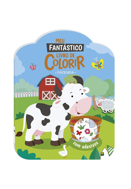 Meu Fantástico Livro de Colorir: Fazenda