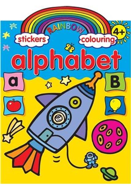Alphabet - Stickers - Colouring