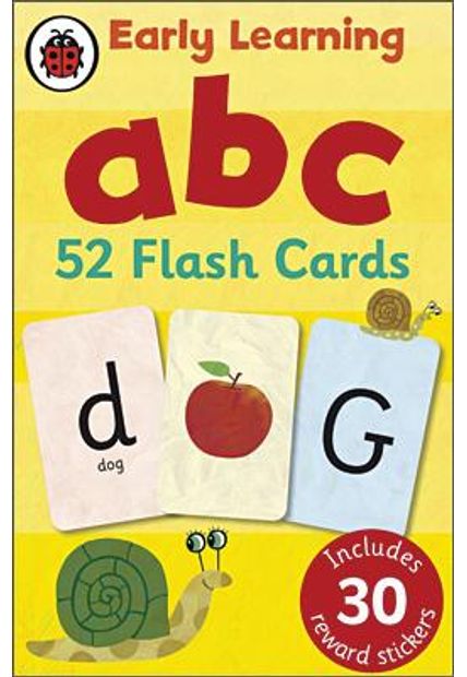 Early Learning Abc - 52 Flash Cards