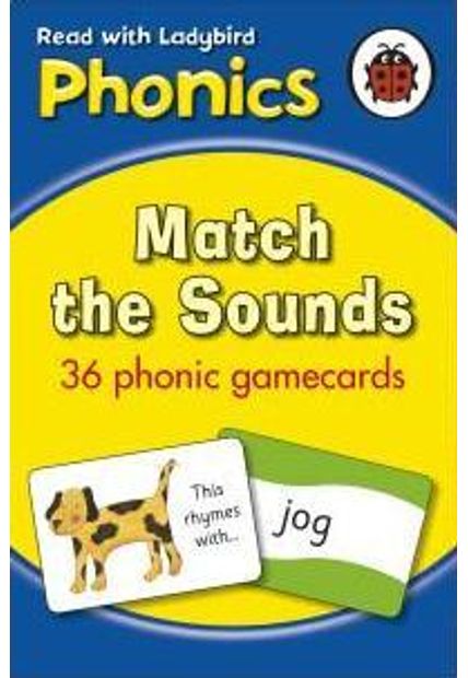 Match The Sounds - 36 Phonic Gamecards
