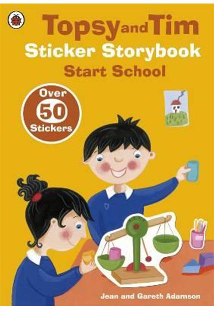 Start School - Sticker Storybook