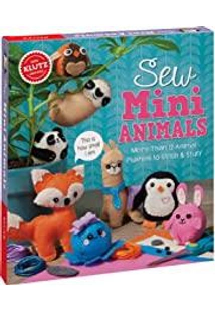 Klutz Sew Mini Animals Toy