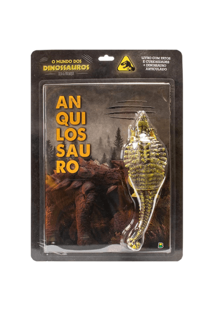 Mundo dos Dinossauros, o - Leia & Brinque: Anquilossauro
