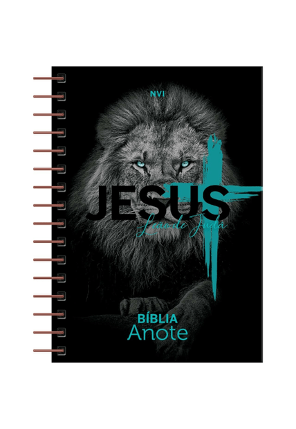 Bíblia Anote - Leão de Judá: Bíblia com Espaço de Anotação