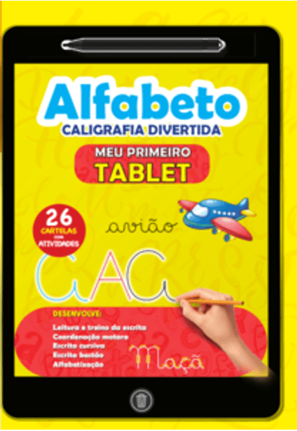 Alfabeto Caligrafia Divertida: Meu Primeiro Tablet