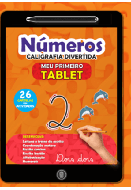 Números - Caligrafia Divertida: Meu Primeiro Tablet