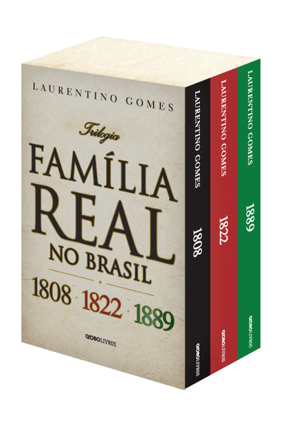 Box Trilogia Família Real no Brasil