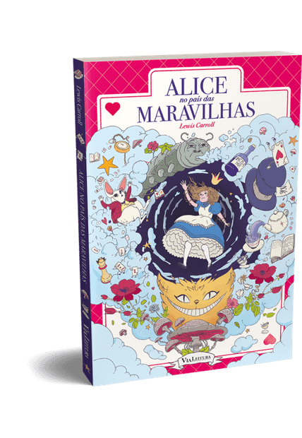 Alice no País das Maravilhas: Edição com Ilustrações Originais, com Postal de Brinde
